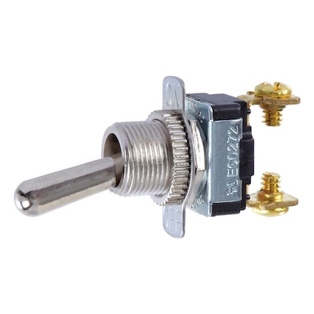 Jandorf Jandorf 15 amps Single Pole Toggle Power Tool Switch Silver 1 pk 61149